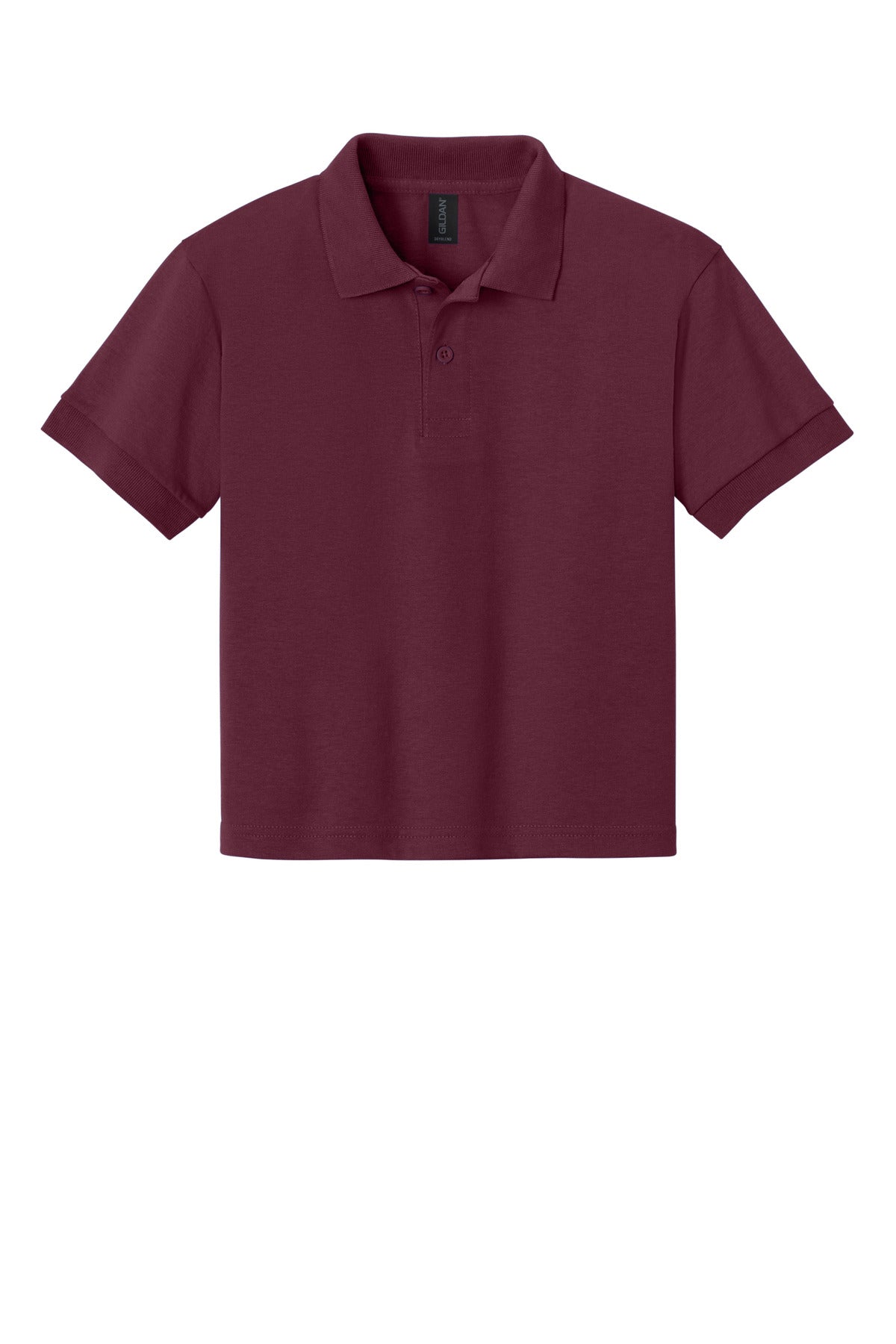 Gildan Youth DryBlend 6-Ounce Jersey Knit Sport Shirt - Maroon