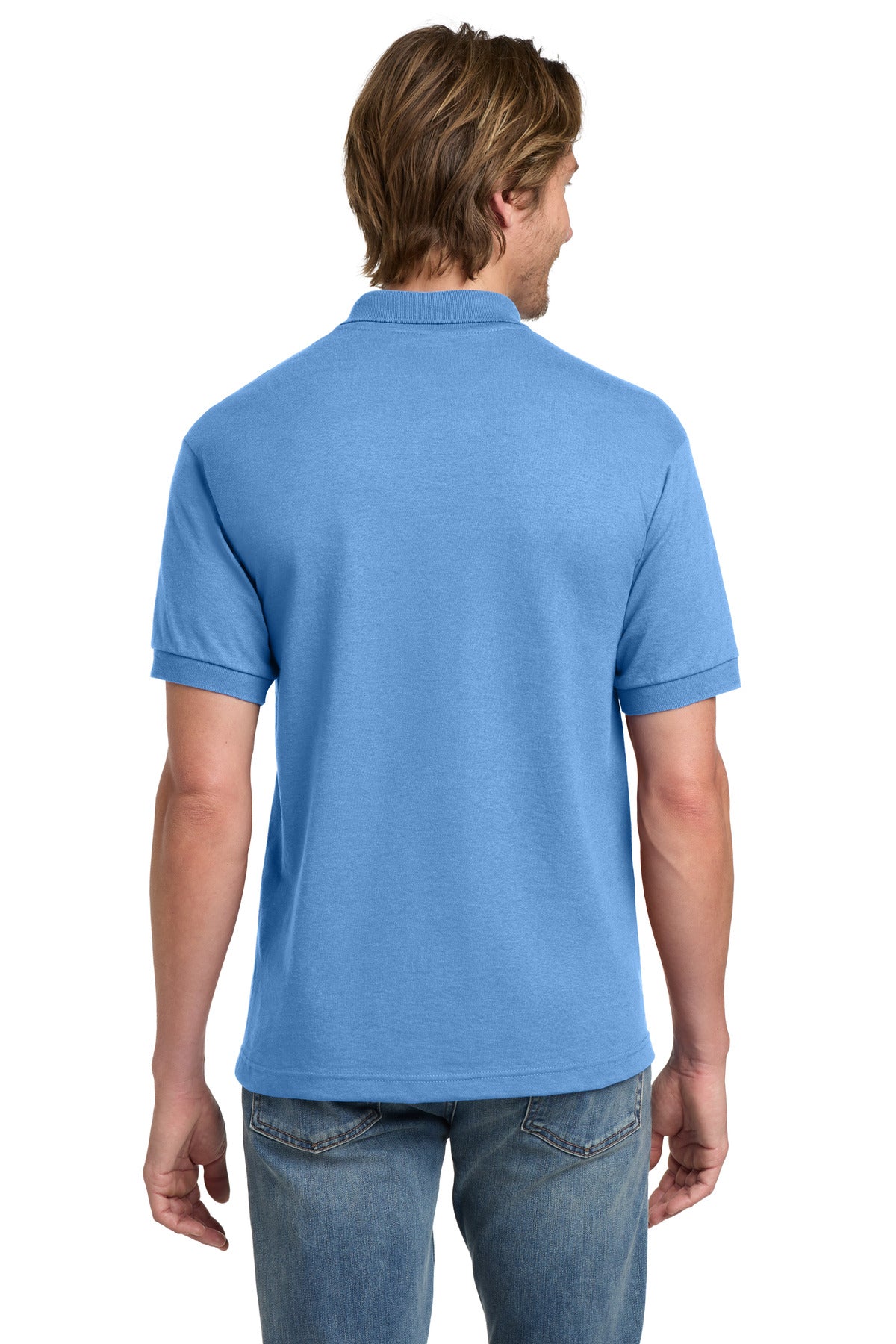 Gildan - DryBlend 6-Ounce Jersey Knit Sport Shirt - Carolina Blue