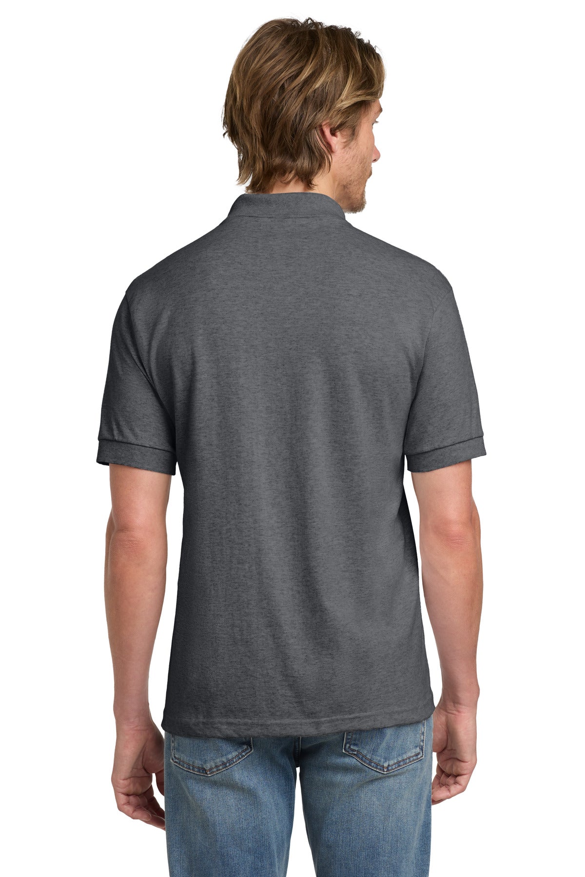 Gildan - DryBlend 6-Ounce Jersey Knit Sport Shirt - Graphite Heather