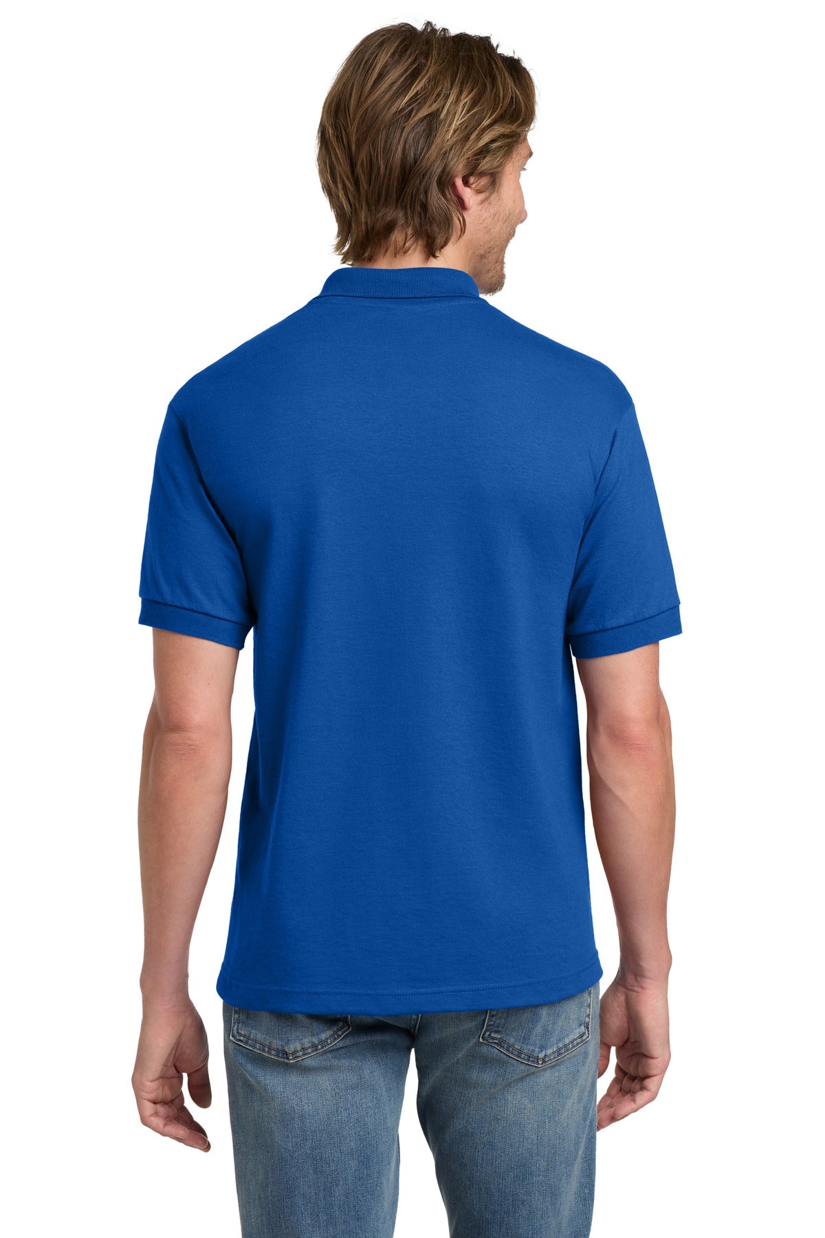 Gildan - DryBlend 6-Ounce Jersey Knit Sport Shirt - Royal