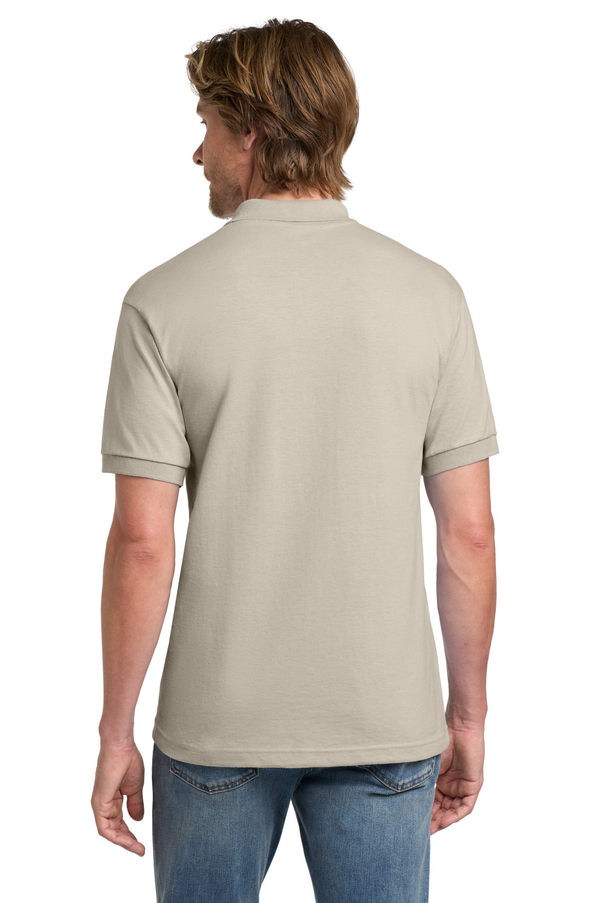 Gildan - DryBlend 6-Ounce Jersey Knit Sport Shirt - Sand