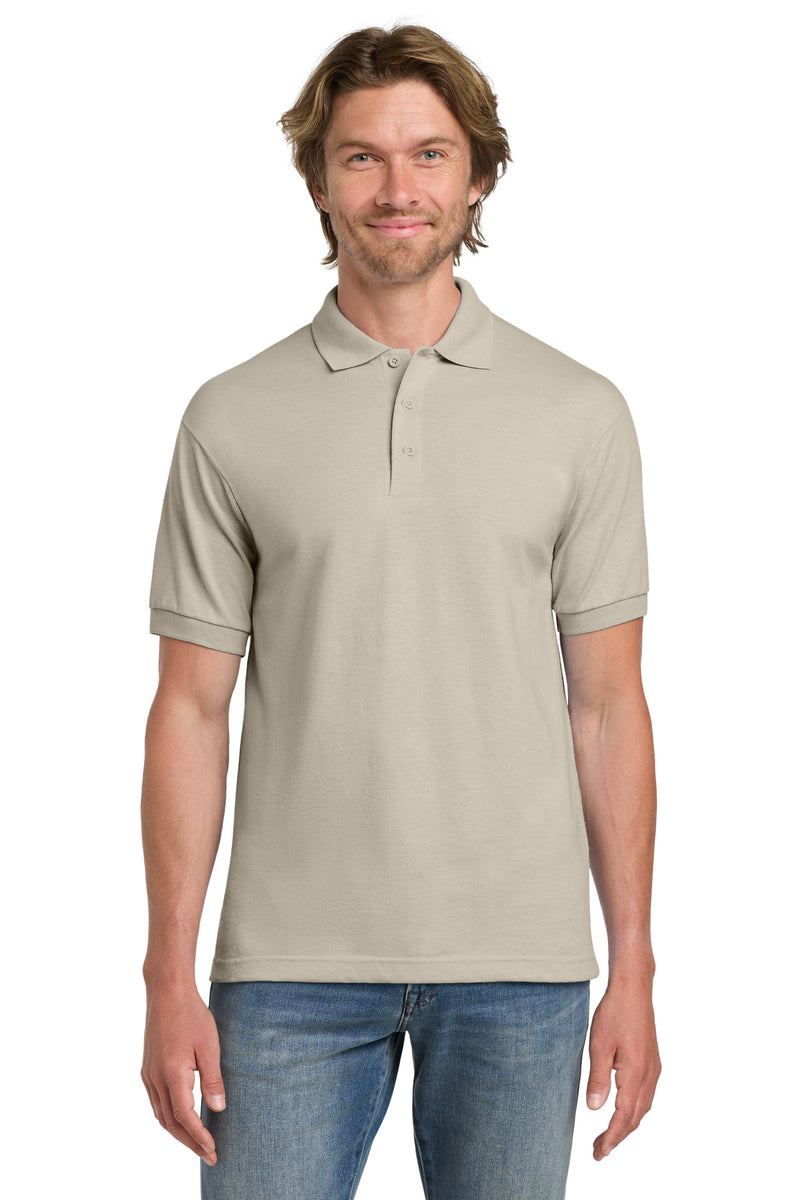 Gildan - DryBlend 6-Ounce Jersey Knit Sport Shirt - Sand
