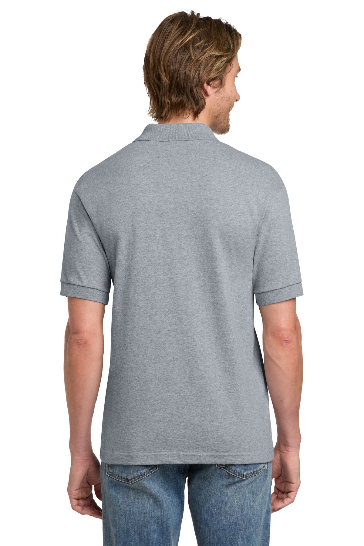 Gildan - DryBlend 6-Ounce Jersey Knit Sport Shirt - Sport Grey