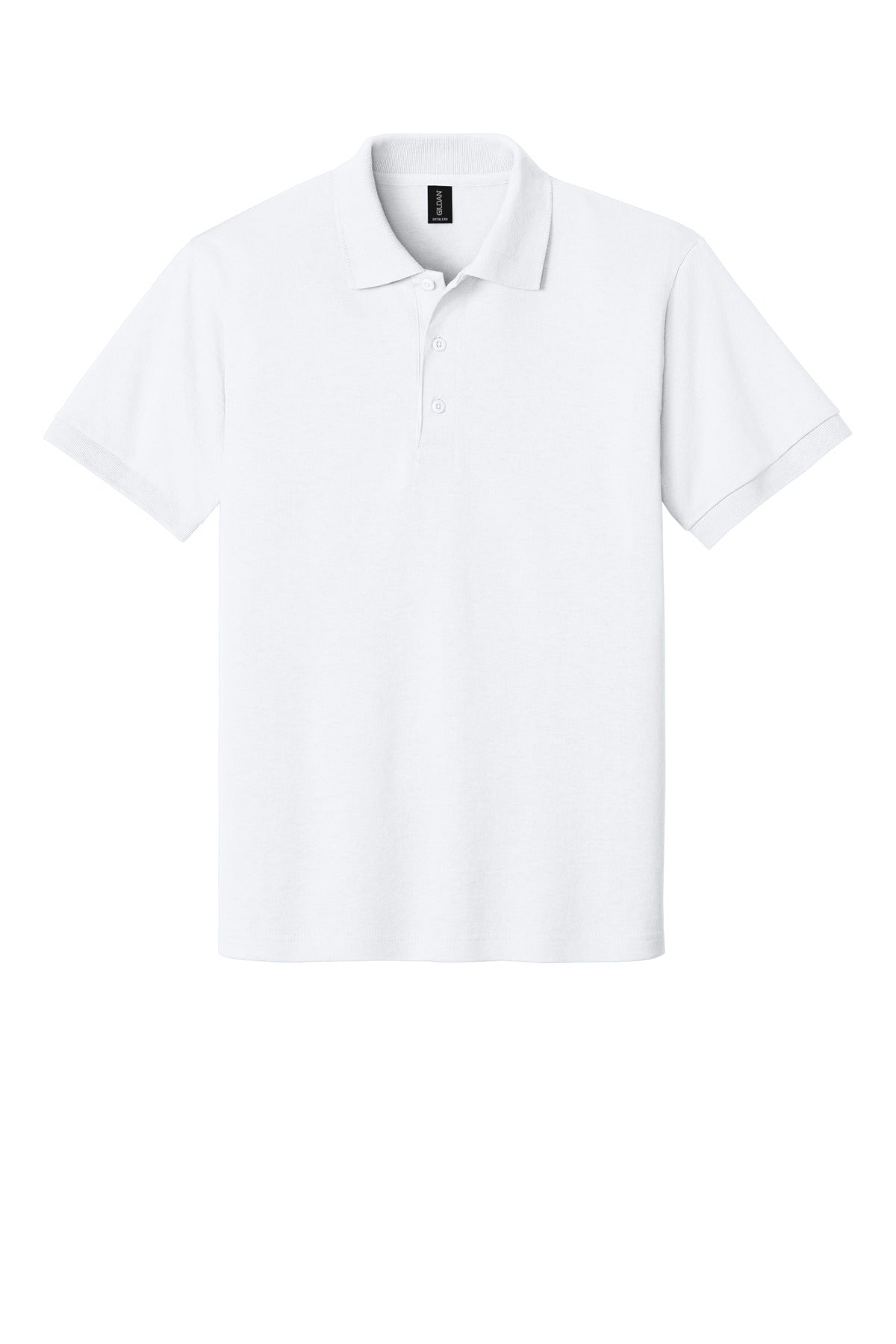 Gildan - DryBlend 6-Ounce Jersey Knit Sport Shirt - White