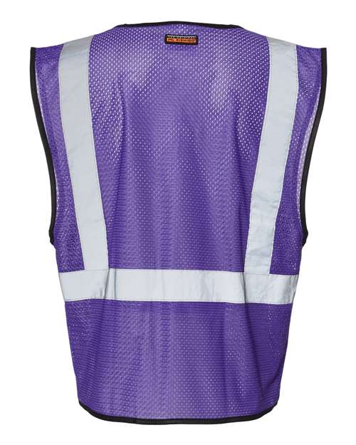 Unisex EV Series® Enhanced Visibility Non-ANSI Vest - Purple - B129