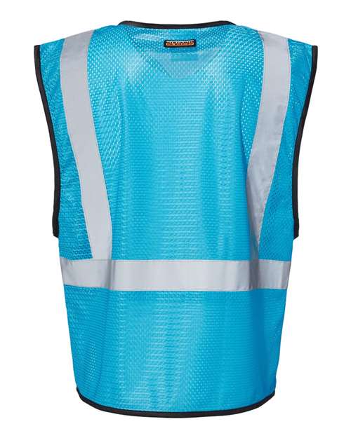 Unisex EV Series® Enhanced Visibility Non-ANSI Vest - Electric Blue - B130