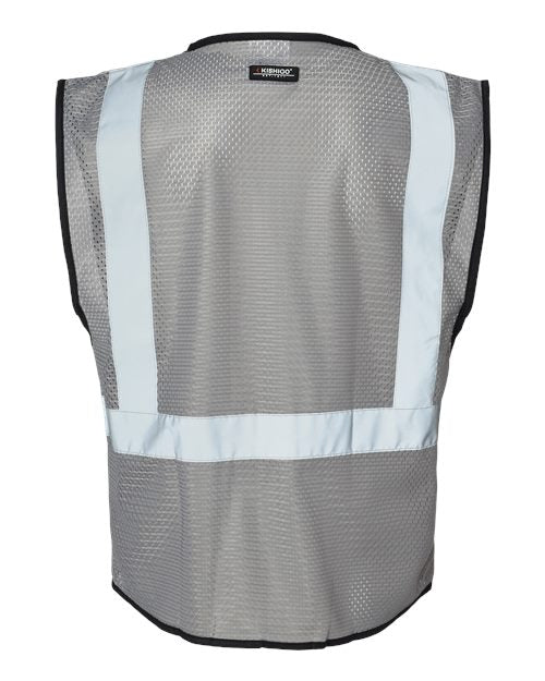 Unisex EV Series® Enhanced Visibility Non-ANSI Vest - Grey - B131