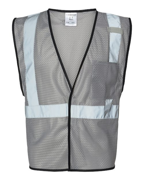 Unisex EV Series® Enhanced Visibility Non-ANSI Vest - Grey - B131