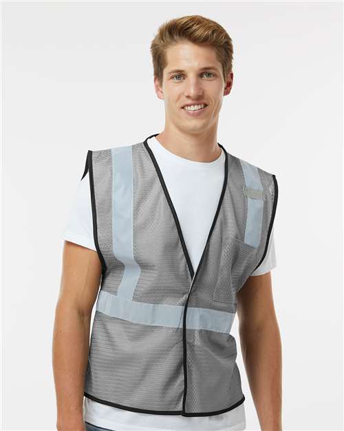 Unisex EV Series® Enhanced Visibility Non-ANSI Vest - Grey - B131
