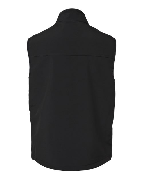 Men's Summit Soft Shell Puffer Vest - Black