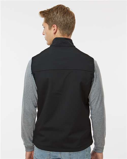 Men's Summit Soft Shell Puffer Vest - Black