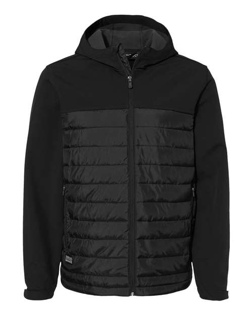 Men's Pinnacle Soft Shell Puffer Jacket - Black