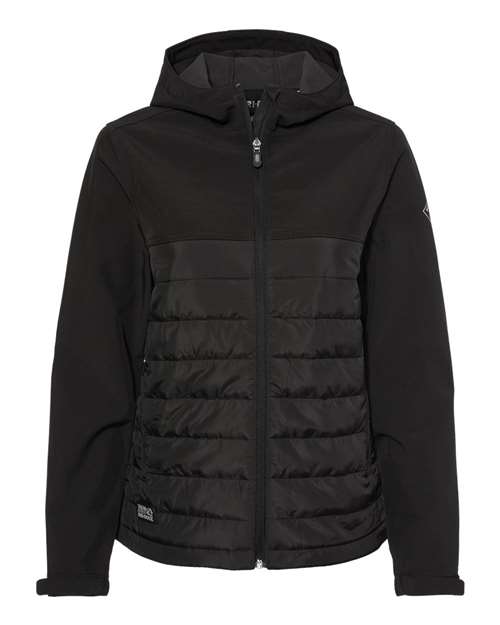 Women's Vista Soft Shell Puffer Jacket - Black