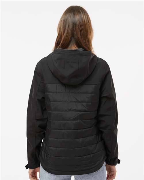 Women's Vista Soft Shell Puffer Jacket - Black