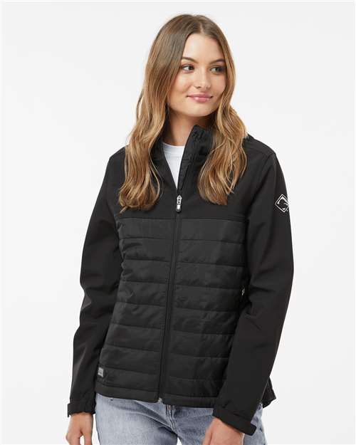 Women's Vista Soft Shell Puffer Jacket - Black