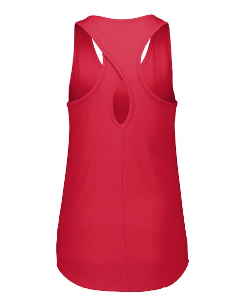Girls' Lux Triblend Tank Top - Red Heather