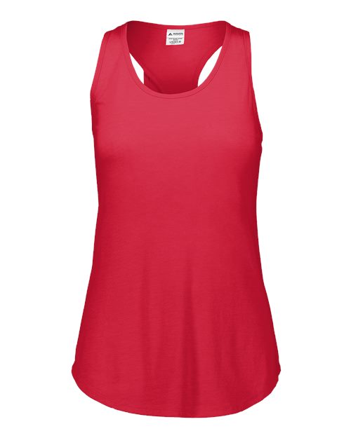 Girls' Lux Triblend Tank Top - Red Heather