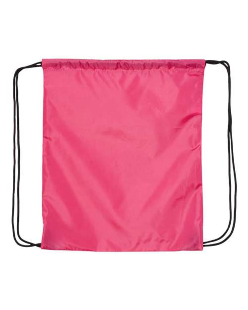 Drawstring Backpack - Hot Pink