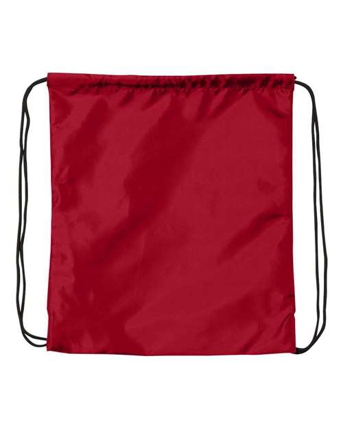 Drawstring Backpack - Red