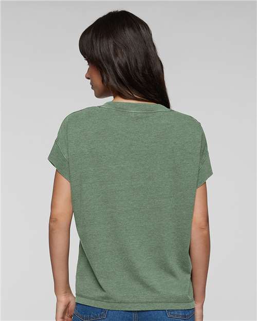 Women's Relaxed Vintage Wash Tee - Washed Basil