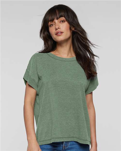 Women's Relaxed Vintage Wash Tee - Washed Basil