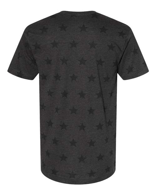 Men's Star Print Tee - Smoke Star