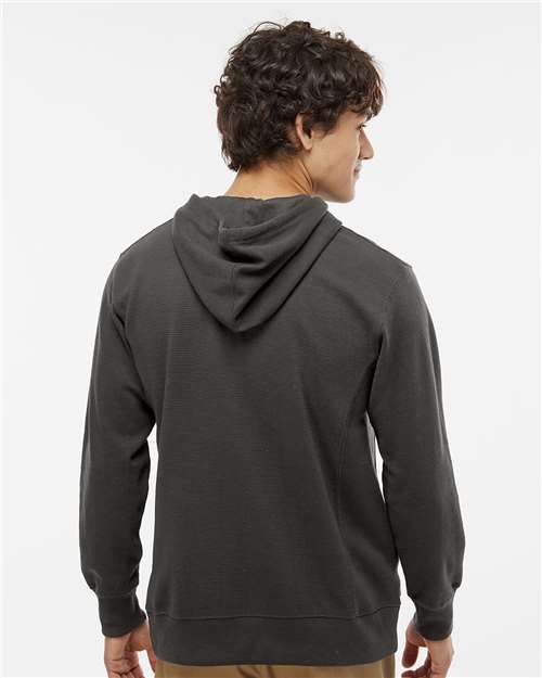 Men's Ripple Fleece Hooded Sweatshirt - Black
