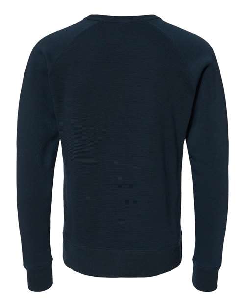 Men's Ripple Fleece Raglan Crewneck Sweatshirt - Navy