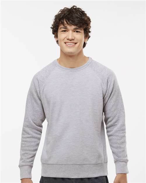Men's Ripple Fleece Raglan Crewneck Sweatshirt - Oxford