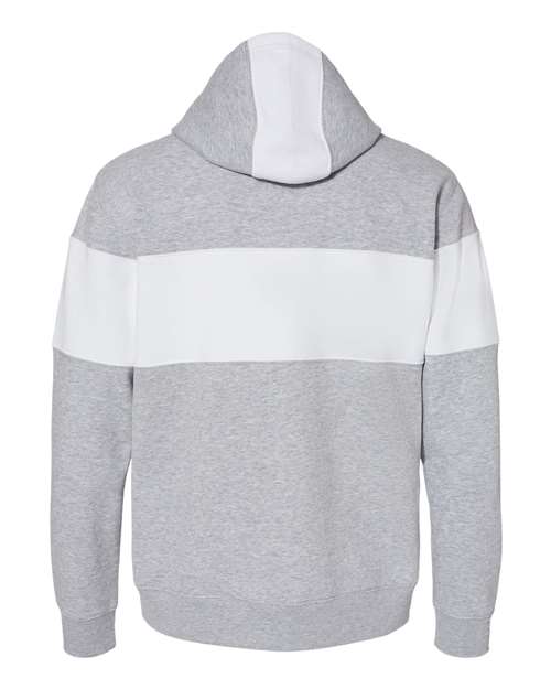 Men's Varsity Fleece Colorblocked Hooded Sweatshirt - Oxford