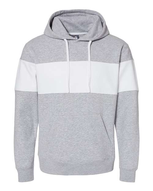 Men's Varsity Fleece Colorblocked Hooded Sweatshirt - Oxford