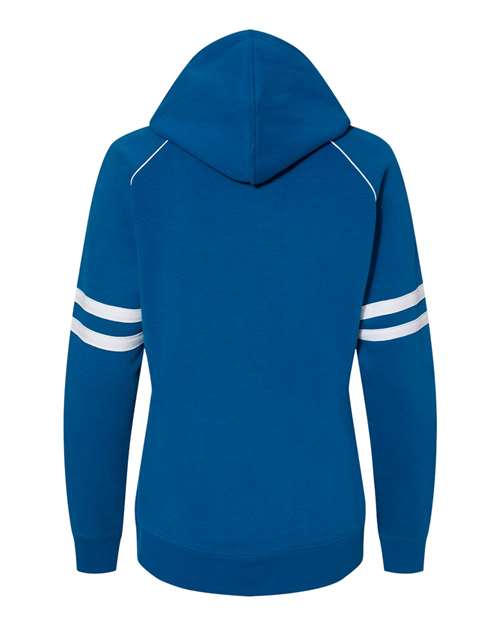 Women's Varsity Fleece Piped Hooded Sweatshirt - Royal