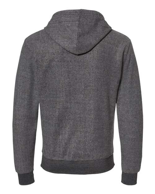 Men's Flip Side Fleece Hooded Sweatshirt - Charcoal Heather