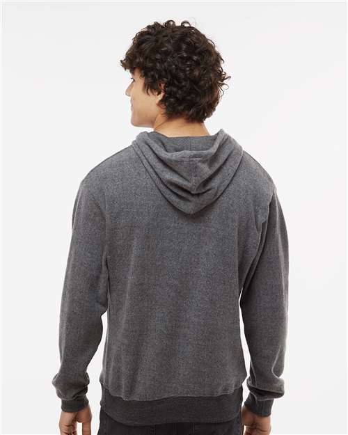 Men's Flip Side Fleece Hooded Sweatshirt - Charcoal Heather