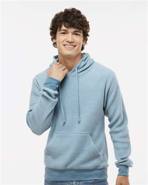 Men's Flip Side Fleece Hooded Sweatshirt - Chambray Heather