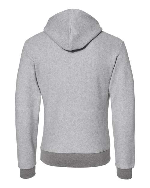 Men's Flip Side Fleece Hooded Sweatshirt - Grey Heather