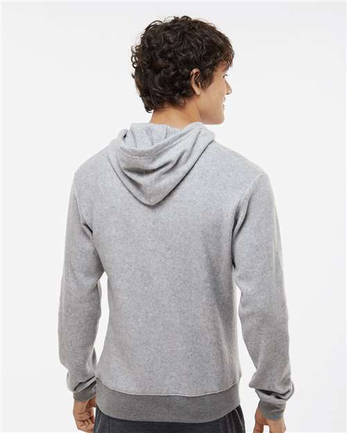 Men's Flip Side Fleece Hooded Sweatshirt - Grey Heather