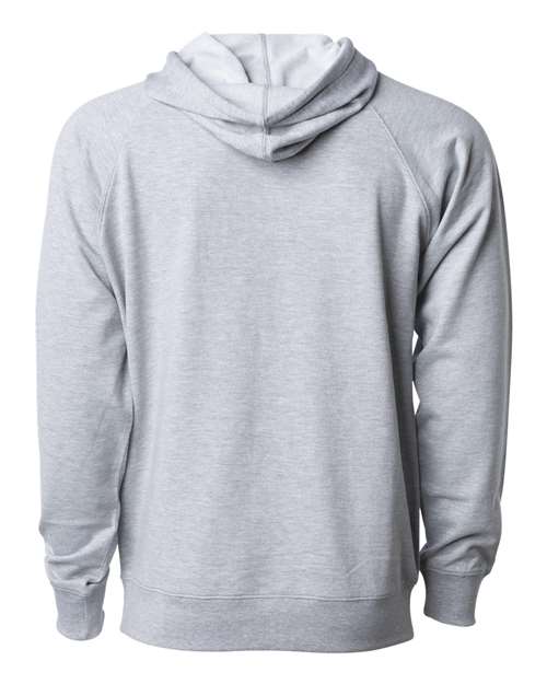 Unisex Icon Lightweight Loopback Terry Hooded Sweatshirt - Athletic Heather