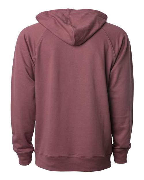 Unisex Icon Lightweight Loopback Terry Hooded Sweatshirt - Port