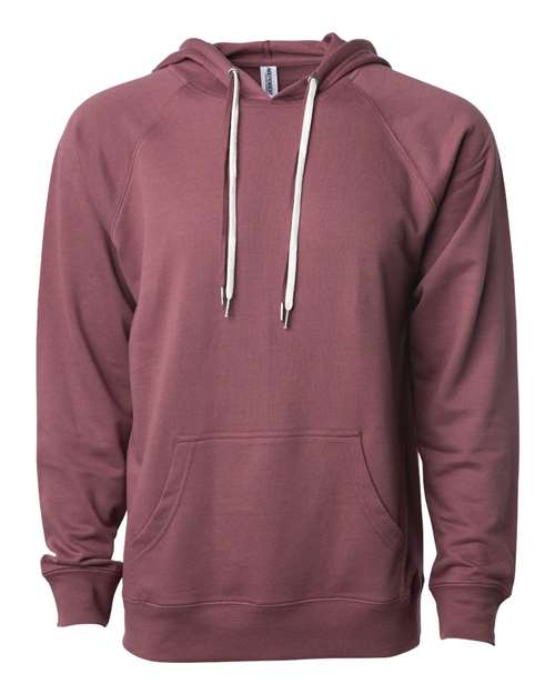 Unisex Icon Lightweight Loopback Terry Hooded Sweatshirt - Port