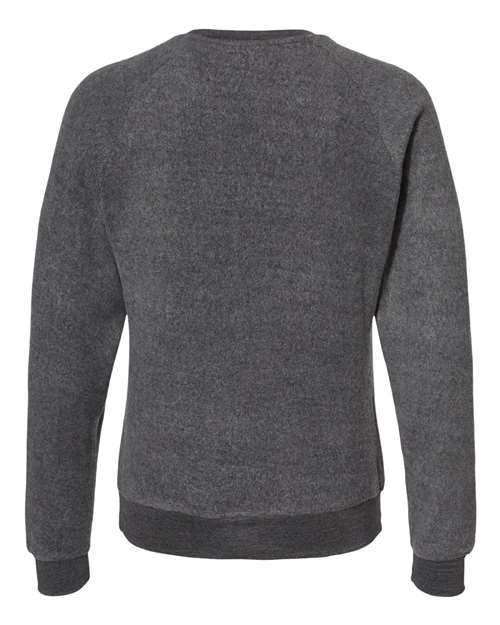 Unisex Flip Side Fleece Crewneck Sweatshirt - Charcoal Heather