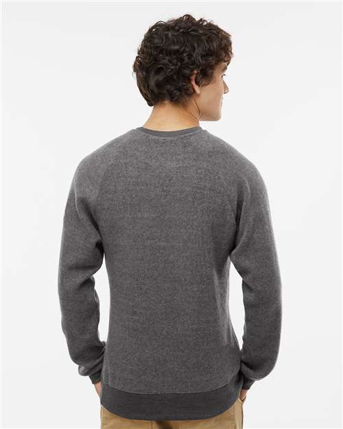 Unisex Flip Side Fleece Crewneck Sweatshirt - Charcoal Heather