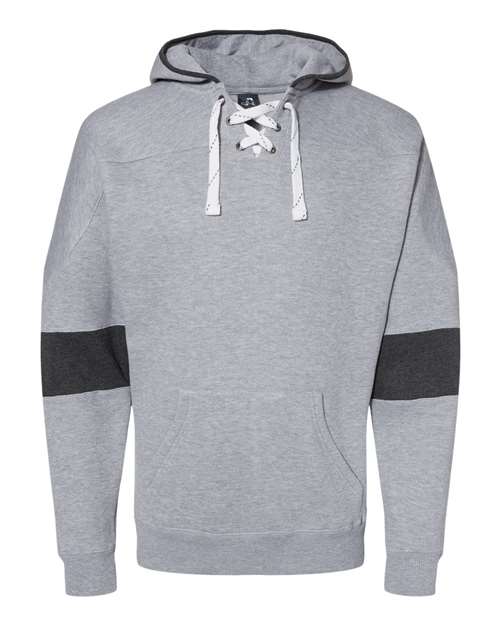 Men's Sport Lace Colorblocked Fleece Hooded Sweatshirt - Oxford