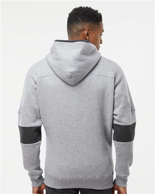 Men's Sport Lace Colorblocked Fleece Hooded Sweatshirt - Oxford