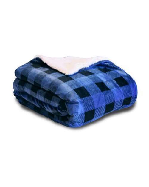 Micro Mink Sherpa Blanket - Royal Buffalo