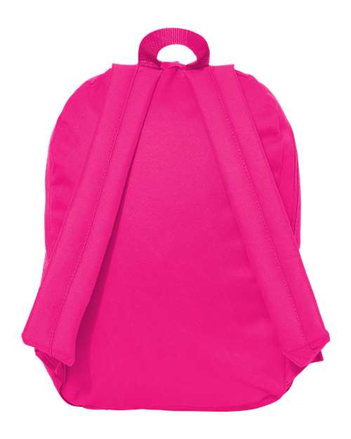 16" Basic Backpack - Hot Pink
