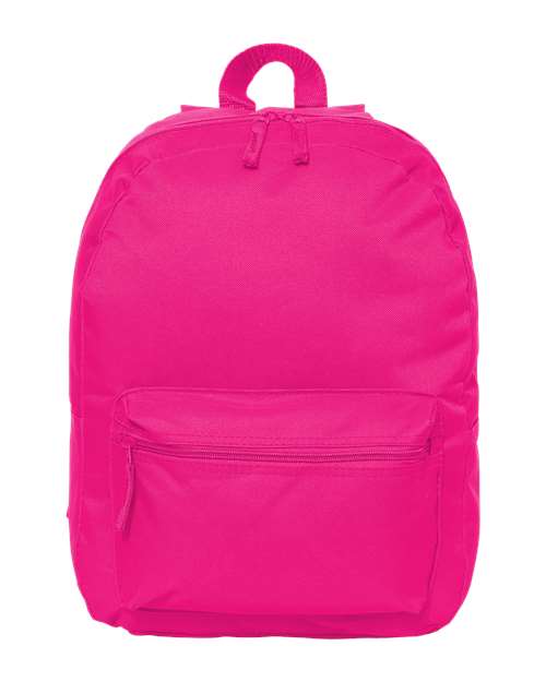 16" Basic Backpack - Hot Pink