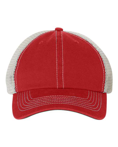 Trawler Cap - Red/ Stone