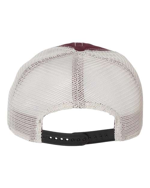 Trawler Cap - Dark Maroon/ Stone