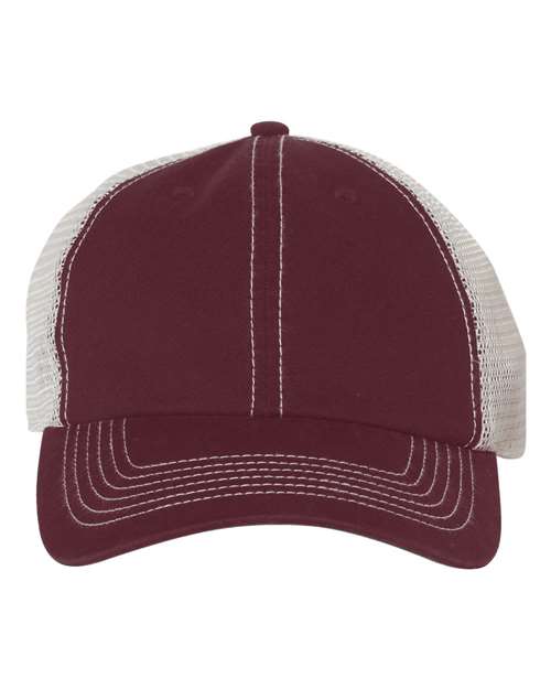 Trawler Cap - Dark Maroon/ Stone